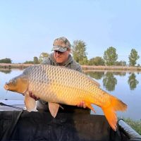 Élményhorgászat és kapitális pontyok a Barbi-tó partján. Nagy ponty fogása a Barbi-tó horgásztaván Kiskőrösön